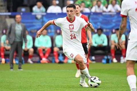 BERLIN, GERMANY - JUNE 21, 2024: Euro 2024 Groupe D match Poland vs Austria 1:3. In action Bartosz