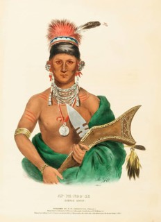 Ap-Pa-Noo-Se. Saukie Chief (1836), Indians, Historical Indian tribes from North America, Charles