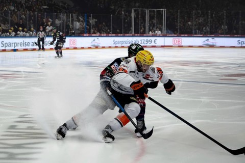 Eisbären Berlin vs. Löwen Frankfurt, ice hockey in the Uber Arena, Berlin, 02.01.2026
