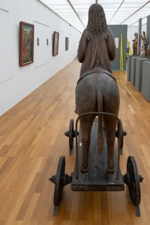 Christ on the Palm Donkey, c. 1500, detail, Zeppelin Museum, Friedrichshafen, Baden-Württemberg,