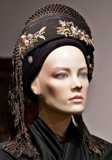 Föhr Frisian traditional costume in the Dr Carl Haeberlin Frisian Museum Wyk auf Föhr, North