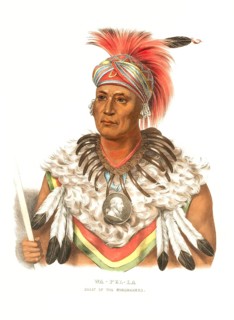 American Indian, Native American, Wa-Pel-La, Chief of the Musquakee Tribe, United States of