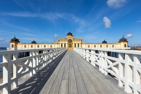 Cold bath house, Kallbadhus in Varberg, Sweden