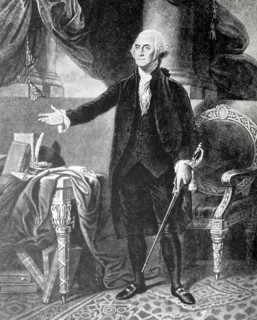 George Washington (22 February 1732 - 14 December 1799) first President of the United States