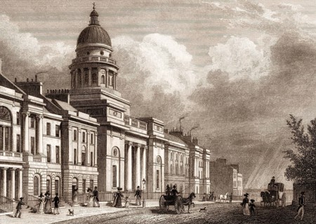 St George's Church, and West Side of Charlotte Square, Edinburgh, Scotland, 19th century, from