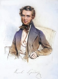 Karl Josef Lipinsky (1790-1861) Polish violinist and composer, Historical, digitally restored