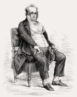 Henry-Bonaventure Monnier, 1799–1877, a French playwright, caricaturist and actor