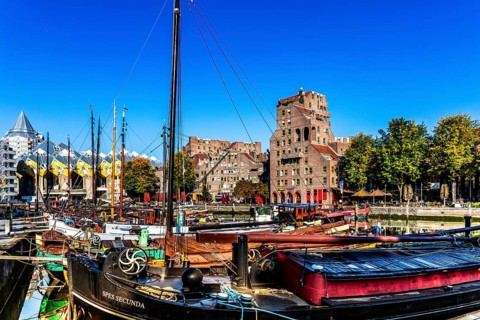Historic Oude Haven, Rotterdam, Netherlands