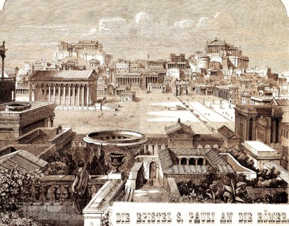 Rome, Epistle Paul to the Romans, New Testament, Capitol, Temple of Jupiter, Palatine Hill,