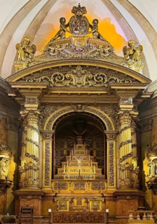 Igreja da Santíssima Trindade, Church of the Holy Trinity, its architect Carlos Amarante is also