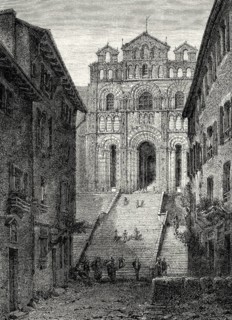 Cathédrale Notre-Dame du Puy, Le Puy Cathedral, Le Puy-en-Velay, Auvergne, France