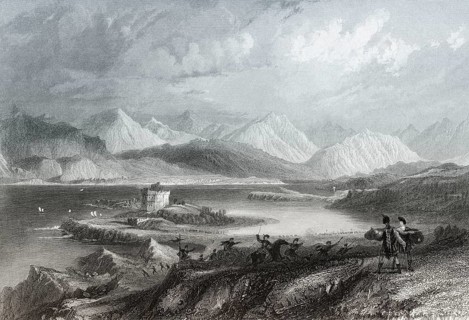 Dunstaffnage Castle, Argyll und Bute, Westschottland