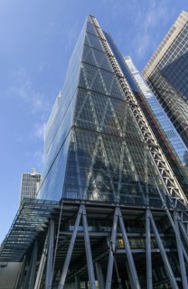 Leadenhall Building, The Cheesegrater commercial skyscraper building, City of London, England, UK