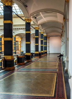 Gropius Bau Berlin, interior view, Berlin, Germany