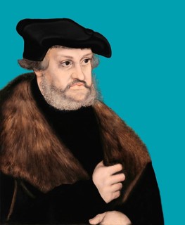 Frederick III or Frederick the Wise, 1463 - 1525, Prince-elector of Saxony, digitally edited after