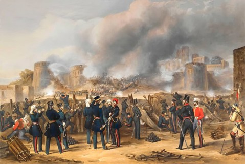 The Storming of Mooltan, Second Anglo-Sikh War, 2nd Jan 1849