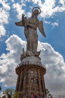 The Virgin of El Panecillo, Quito, Ecuador