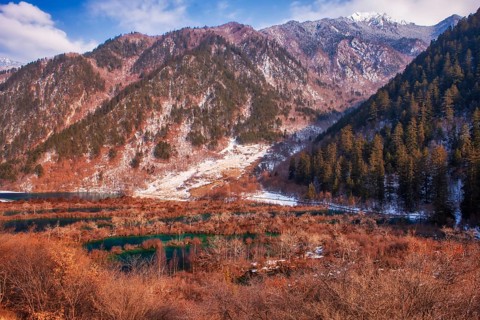 Jiuzhaigou, Sichuan, China – a UNESCO World Heritage nature reserve in the Min Mountains of
