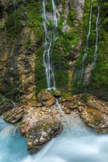 Magical Wimbach Gorge in Ramsau in Berchtesgadener Land