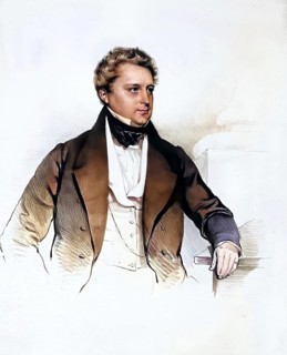 Leopold Latour, Edler von Thurmberg (1794-1842), Historical, digitally restored reproduction from a