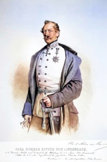 Karl Eduard Freiherr Komers von Lindenbach (b. 1 November 1797 in Humpoletz, Bohemia, d. May 1870