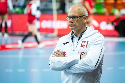 LUBIN, POLAND - MARCH 5, 2026: Women handball match EHF EURO Cup 2026: Poland - Norway. Head coach
