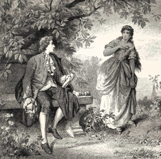 The Roman Elegies, Römische Elegien, IV. Elegie, a poem Johann Wolfgang von Goethe