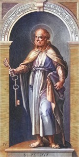 Simon Peter, according to the New Testament one of the first Jews called by Jesus Christ to follow