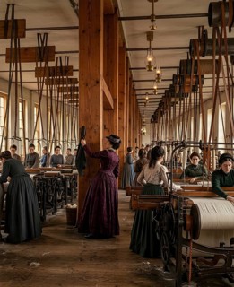 Semi-skilled woman as cheap labor, technical innovation, the steam engine prerequisite for
