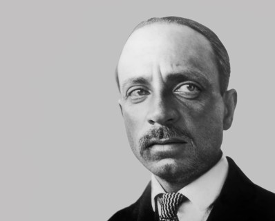 Portrait of Rainer Maria Rilke, 1875 – 1926, Austrian poet and novelist, digitally edited