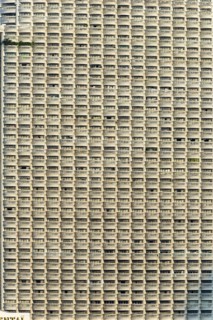 High-rise façade with numerous flats and hotel rooms, State Tower, (Lebua at State Tower), Bang Rak