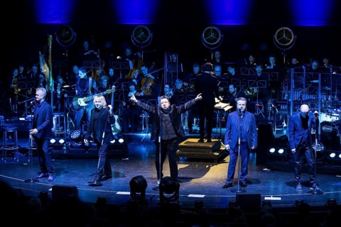 The Prinzen, consisting of the singers Jens Sembdner, Tobias Künzel, Sebastian Krumbiegel, Henri