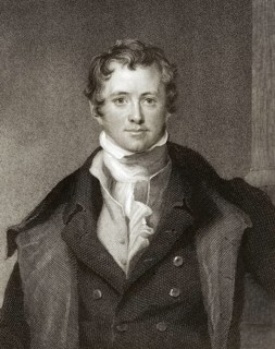 Sir Humphry Davy, 1st Baronet, 1778 - 1829, a Cornish chemist and inventor