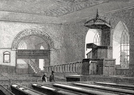 Duddingston Kirk, Duddingston Village, Edinburgh, Scotland, 19th century