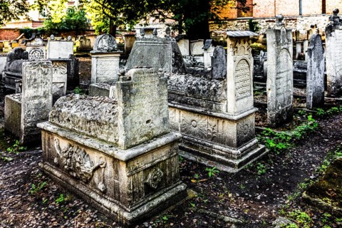 Remuh Cemetery, 1551, Remuh Synagogue, 1553, one of two synagogues still in use today, Kazimierz