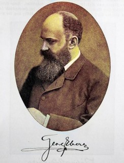 Georg Moritz Ebers, 1 March 1837, 7 August 1898, was a German Egyptologist and writer, digital