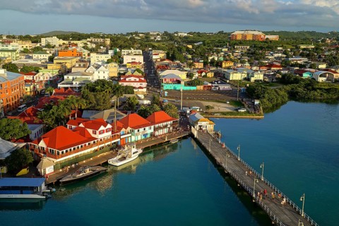 Caribbean, Antigua, island, Saint John's Harbour