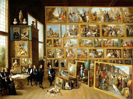 Archduke Leopold Wilhelm in his gallery in Brussels, Archduke Leopold Wilhelm of Austria (born 5