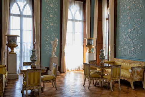 Vorontsov palace. Alupka. Crimea. Russia