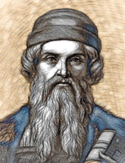 Johannes Gensfleisch zur Laden zum Gutenberg, ca 1400, 1468, inventor of printing with movable