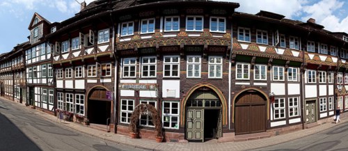 Half-timbered houses, Einbeck, Lower Saxony, Germany, Europe, Fachwerkhäuser, Einbeck,
