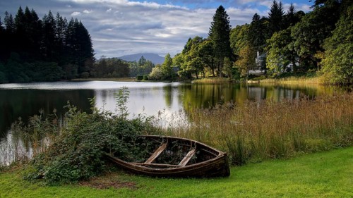 Europe, Scotland, Great Britain, England, landscape, Loch Lomond, The Trossachs, national park