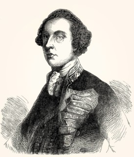 Admiral George Brydges Rodney, 1st Baron Rodney, 1718 – 1792, a British naval officer