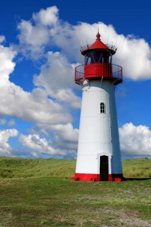Germany, Schleswig-Holstein, The lighthouse of List, Westellenbogen, Island Sylt