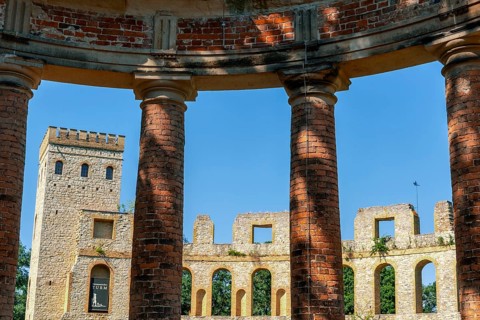 Architectural presentation at Ruinenberg, Sanssouci, Potsdam