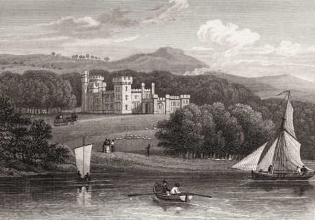 Armadale Castle, Scotland, 19th century, from Modern Athens by Th. H. Shepherd
