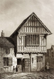 15th Century House, Leicester city, Leicestershire, England, Great Britain