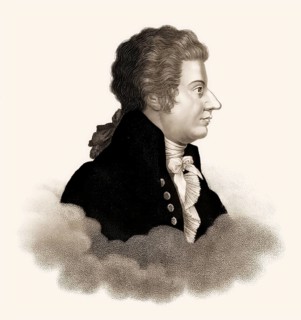 Wolfgang Amadeus Mozart, 1756 – 1791, composer of classical music, First Viennese School, digitally