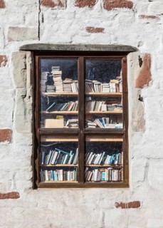 Katlenburg castle, book barn, book rescue project, Katlenburg-Lindau, district of Northeim, Lower