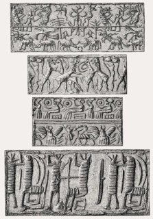 Old Babylonian cylinder seals, Mesopotamia